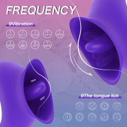 Clitoris Noor Stimulator 9 Vibration Modes + 9 