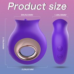 Clitoris Noor Stimulator 9 Vibration Modes + 9 