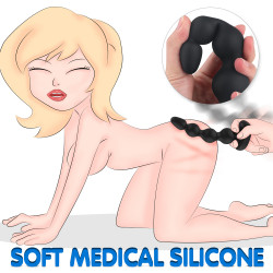 Anal Ball Andrew Remote Control Silicon USB Black 5000128058872 Anál