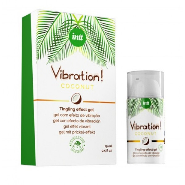 Coconut Aroma Vibrating Gel 15 Ml  5600692473905 Izgató krémek