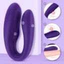 Vibrator Torque Luella Remote Control 9 Vibration Modes Silicon Purple USB Multifunkciós