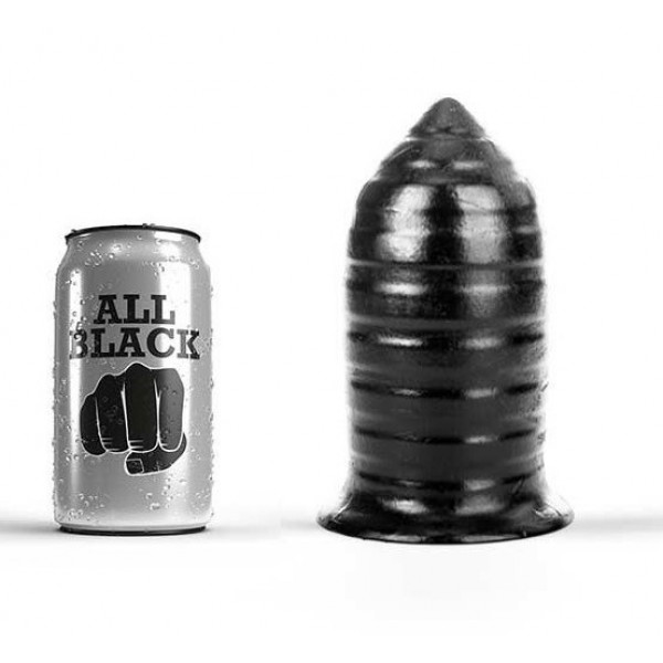 Anal plug All Black PVC  Black 23 Cm 5420044219940 Anál