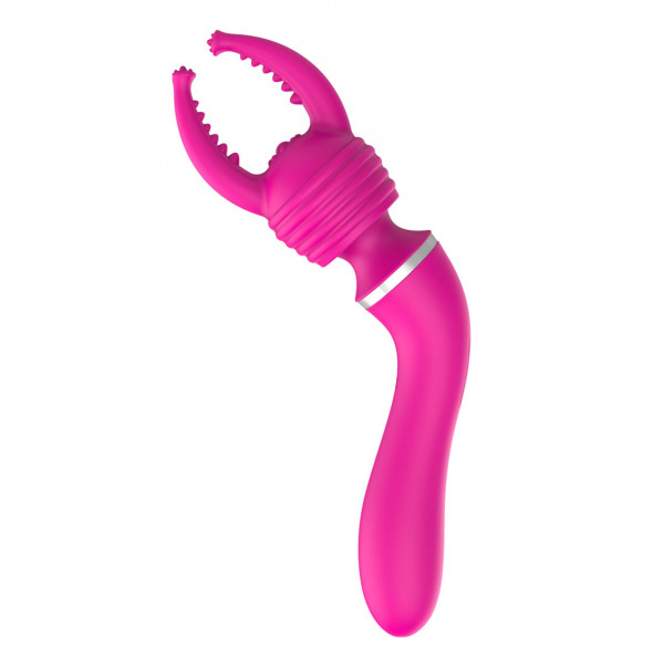 Dual Massager + overlay USB 10+10 functions Pink  5903661806705 Multifunkciós