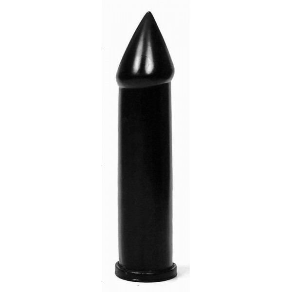 Dildo Pointed Tip All Black 24 Cm  5420044200498 Dildo