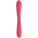 G-spot Slim Vibrator 12 Modes + USB Heating Red Silicon 20.5 Cm 5000128020411 Multifunkciós