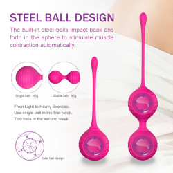 Set Bile Vaginal Kegel Prima Pink Silicon 5000128012621 Gésagolyók
