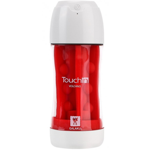 Volcano Galaku piros színű  melegedő maszturbáló  20 vibraciós móddal  USB töltővel 6971362302238 Művaginák