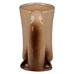 Ceramic Mug With Penis Handle 4029811181698 Tréfás ajándékok