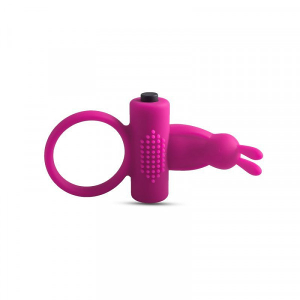 Anello fallico vibrante con rabbit Pink  8056389734571 Gyűrűk