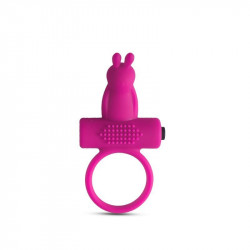 Anello fallico vibrante con rabbit Pink  8056389734571 Gyűrűk