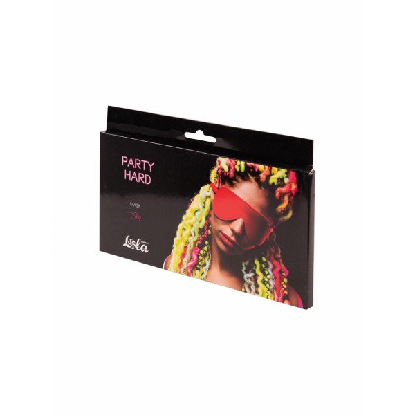 Mask Party Hard Shy Red   8703720022872 Maszk