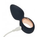 Mason Anal Plug, 10 Vibration Modes, Silicone, USB, Dark Blue, 11.5 cm Backdoor Pleasure 6427885000507 Multifunkciós