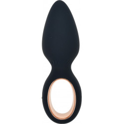 Mason Anal Plug, 10 Vibration Modes, Silicone, USB, Dark Blue, 11.5 cm Backdoor Pleasure 6427885000507 Multifunkciós Multifunkciós