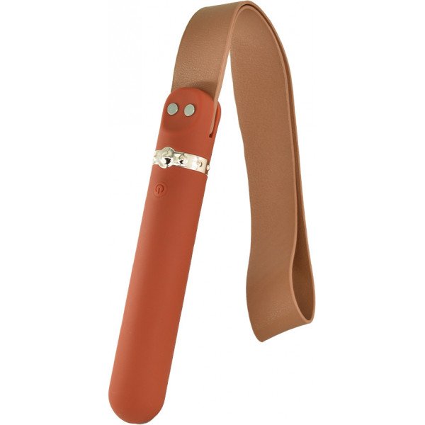 Vibrator & Rizey 9 Vibration Modes Brown Silicon Vibration USB 5000128032339 Fetish