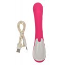 Vibrator G-spot Rio 7 Vibration Modes Silicon USB Pink 20 Cm  5000128034203 Multifunkciós