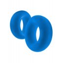 Set of 2 Stiffy Blue Hunkyjunk Rings  840215121080 Gyűrűk
