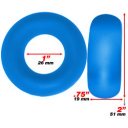 Set of 2 Stiffy Blue Hunkyjunk Rings  840215121080 Gyűrűk