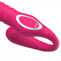 Vibrator No. 23 Strapless Strap-on Thrusting&Waving Pulse, Silicon, USB 8436583793312 Vízálló vibrátorok