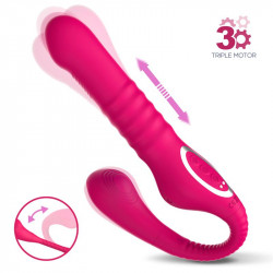 Vibrator No. 23 Strapless Strap-on Thrusting&Waving Pulse, Silicon, USB 8436583793312 Vízálló vibrátorok Segédeszközök