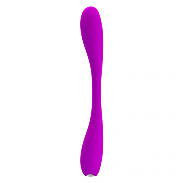Bendable Pretty Love Yedda Vibrator, 12 Vibration Modes, Silicone, USB, Purple, 17.1 cm Multifunkciós
