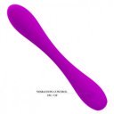 Bendable Pretty Love Yedda Vibrator, 12 Vibration Modes, Silicone, USB, Purple, 17.1 cm Multifunkciós