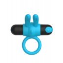 Sapphire Penis Ring, 10 Vibration Modes, Silicone, USB, Blue 6427885001795 Gyűrűk