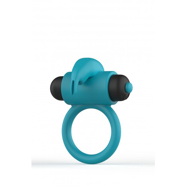 Sky Penis Ring, 7 Vibration Modes, Silicone, Blue Gyűrűk