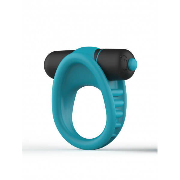 Ocean Penis Ring with Vibrations, Silicone, Blue  6427885001672 Gyűrűk