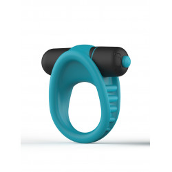 Ocean Penis Ring with Vibrations, Silicone, Blue  6427885001672 Gyűrűk Gyűrűk
