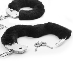 Fetish Pleasure Leg Cuffs, Black 6970260900614 Bilincsek