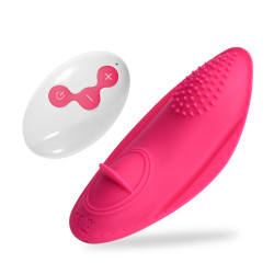 Wibrator-Strap on Vibrator 01 -Red   5903661807122 Csiklóizgatók Csiklóizgatók