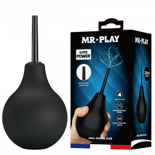 MR PLAY - ANAL DOUCHE BLKC (224 ml)  6959532335255 Anál
