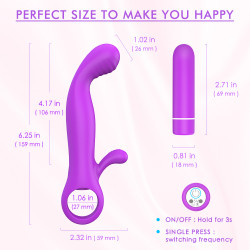 Vibrator Yaris 9 Vibration Modes Silicon USB Mov 15.9 Cm  5000128026468 Multifunkciós