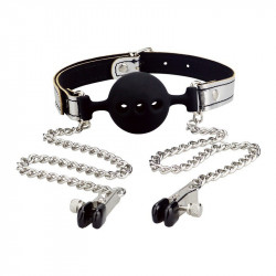 Silicone Callus With Nipple Clips 6970260906098 Fetish Fetish