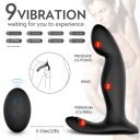 Giles Remote Control Stimulator 9 Vibration Modes Black USB Silicone 12 Cm 5000128027014 Anál