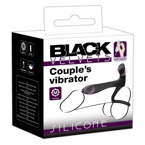 Black Velvets Couples Vibrator  4024144553426 Multifunkciós