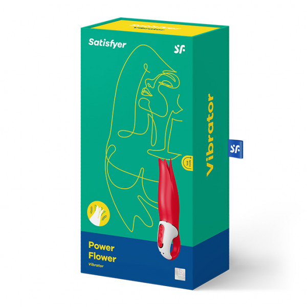 Vibrator-Satisfyer Vibes Power Flower   4049369016488 Multifunkciós