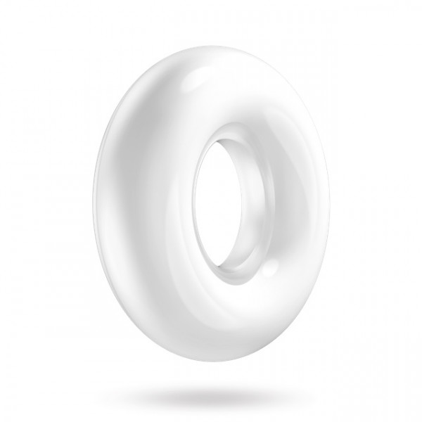 Penis Ring Be Strong no.3, TPE, Transparent,  Mighty Warrior 6427885002228 Gyűrűk