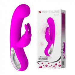PRETTY LOVE - WEBB, PINK, USB, 12 function Multifunkciós Multifunkciós