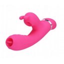 Vibrator Phoenix Licking & Sucking Silicon Pink 20.2 Cm  6959532326246 Multifunkciós