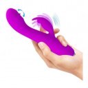 Vibrator Rachel Vibrating & Licking Silicon Mov 20 Cm 6959532325348 Multifunkciós