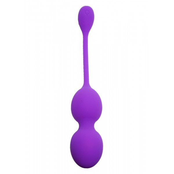 Vibrating Kegel Balls 32mm 80g Purple 10 function USB - B - Series 5903661802226 Gésagolyók