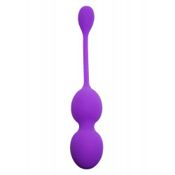 Vibrating Kegel Balls 32mm 80g Purple 10 function USB - B - Series 5903661802226 Gésagolyók Gésagolyók