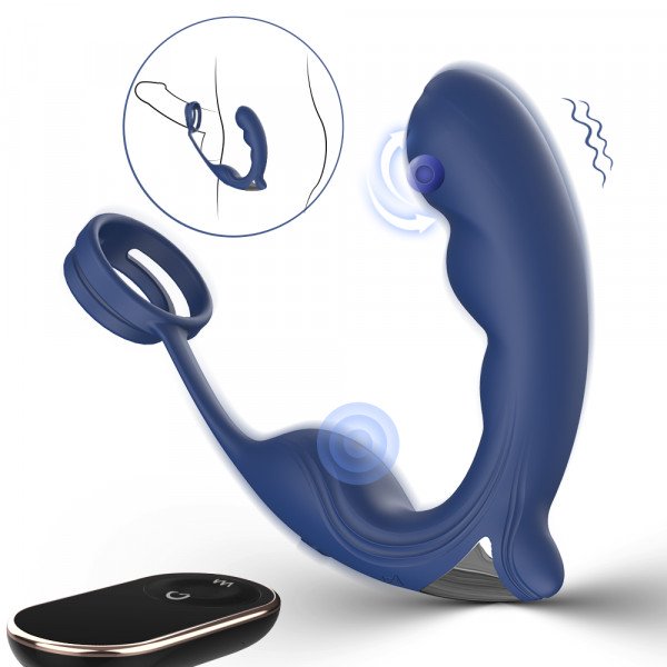 Stimulator Adolf, Remote Control, Vibrating&Sliding, Silicon, USB  5000128053891 Anál