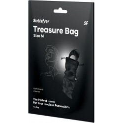 Satisfyer Treasure Bag M Black   4061504059495 Kiegészítők