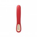 Rabbit Crush Vibrator, 10+10 Stimulating Modes, Silicone, Magnetic USB, Red, 20.5 cm  6427885002143 Multifunkciós