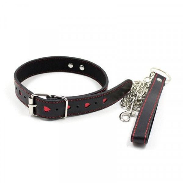 Easy Collar Leash black 8053629691915 Fetish