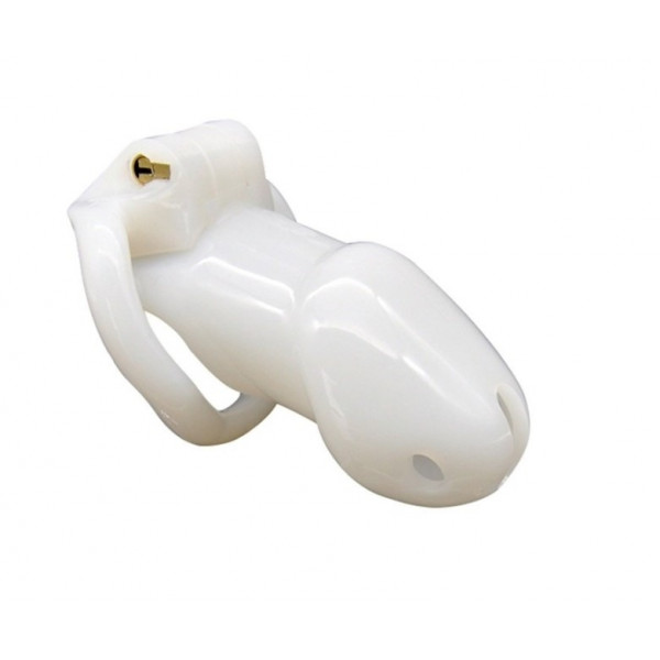 Chastity Cage Trainer Hard Plastic WHT 10cm/3,2cm 6427885005625 Fetish