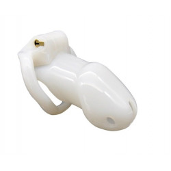 Chastity Cage Trainer Hard Plastic WHT 10cm/3,2cm 6427885005625 Fetish Fetish