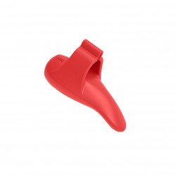 Finger Vibrator Fingering Play, Silicone, Red, 7 cm  6427885005014 Csiklóizgatók Csiklóizgatók